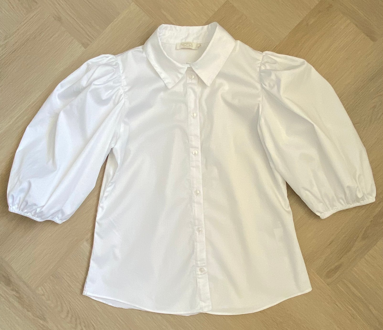 Notes Du Nord blouse wit bloesje Notes - ZGAN, Ophalen of Verzenden, Zo goed als nieuw, Maat 38/40 (M), Wit