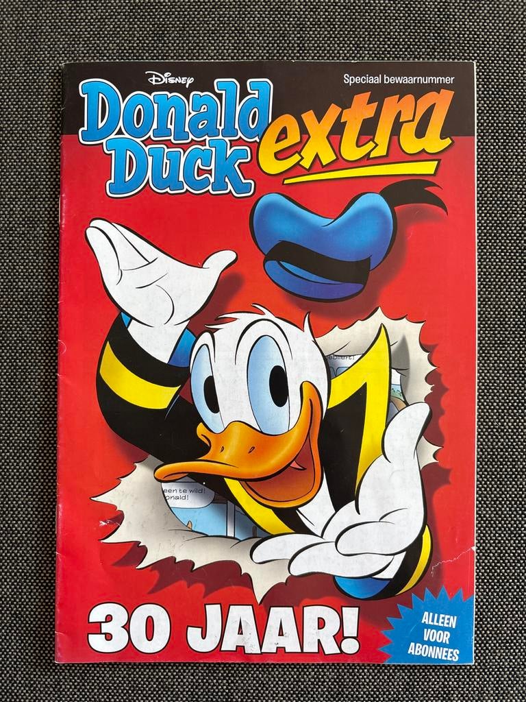 Donald Duck Extra - 30 Jaar! Speciaal bewaarnummer, Boeken, Stripboeken, Eén stripboek, Ophalen of Verzenden, Nieuw