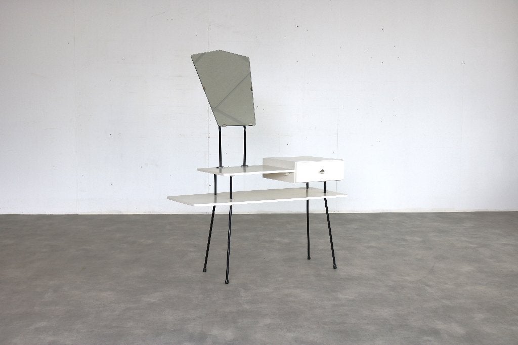 Vintage kaptafel | kastje | jaren 60 , Huis en Inrichting, Tafels | Kaptafels, Gebruikt, ., ., Minder dan 100 cm