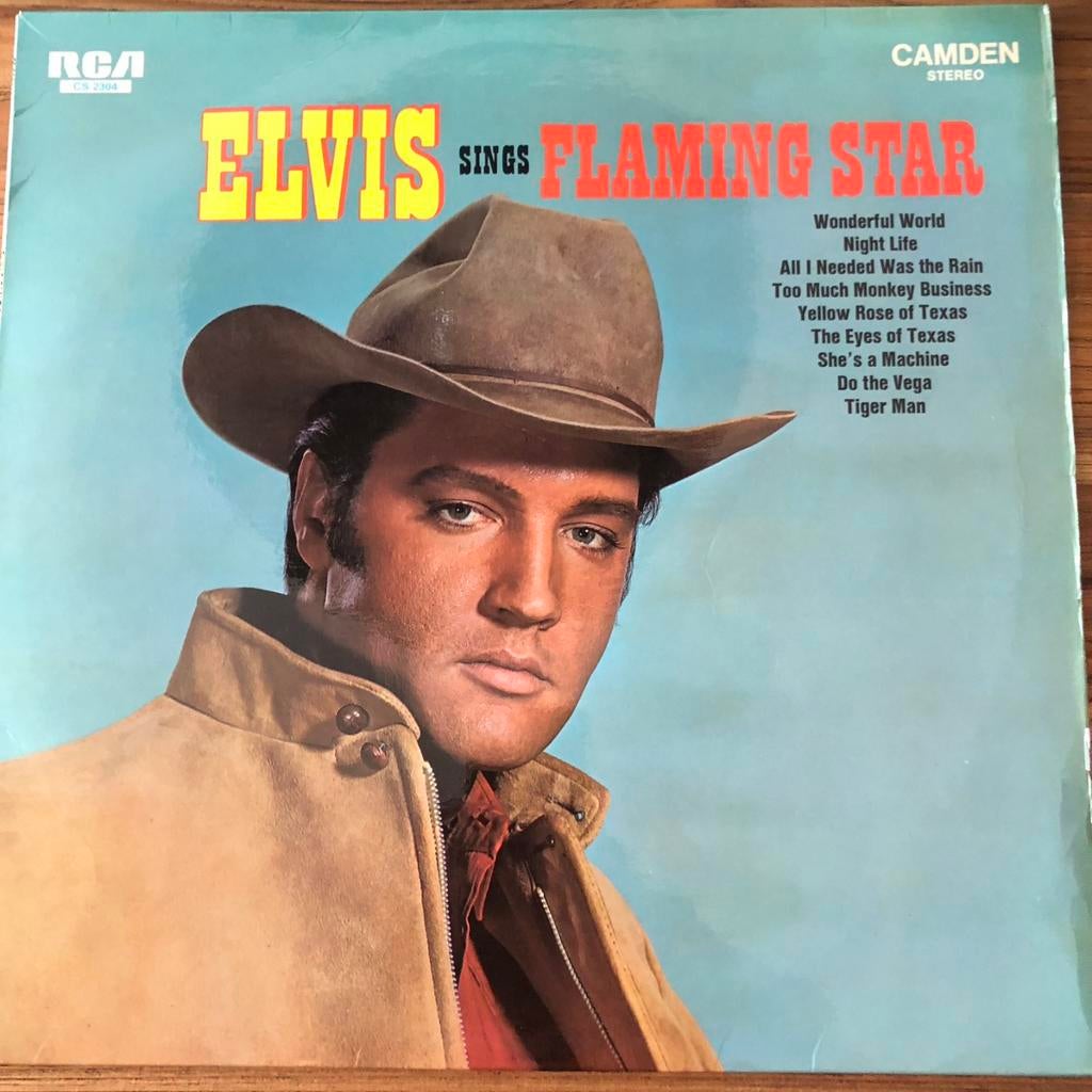 Elvis Presley - Flaming Star LP (RCA Camden), Cd's en Dvd's, Vinyl | Pop, Gebruikt, 1960 - 1969, 12 inch, Ophalen of Verzenden