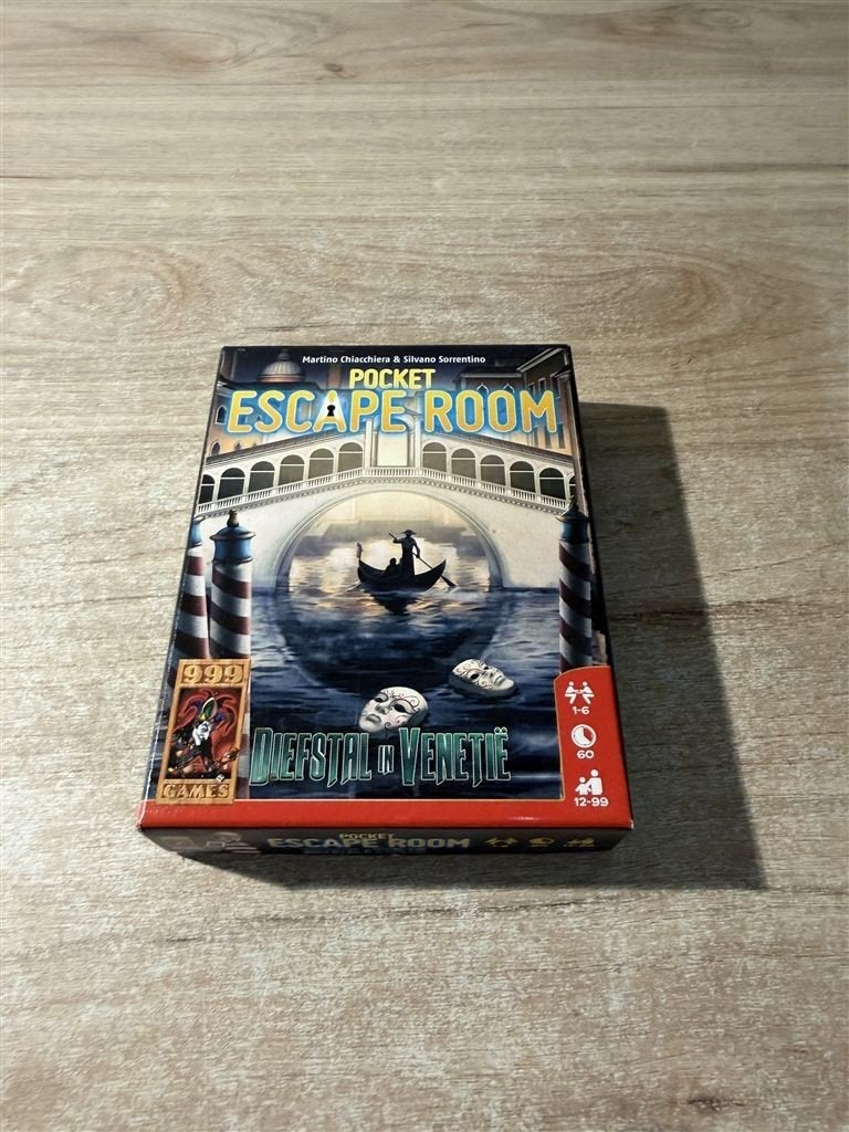 pocket escape room - diefstal in ventie - S7112, Verzenden, Zo goed als nieuw