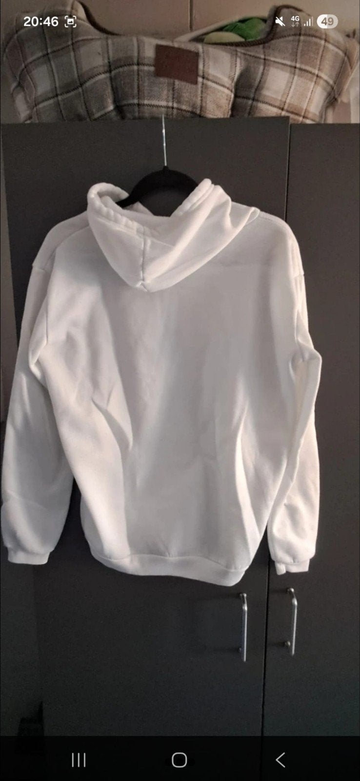 Maneskin Hoodie - Wit met bandprint, Wit, Zo goed als nieuw, Maneskin, Ophalen