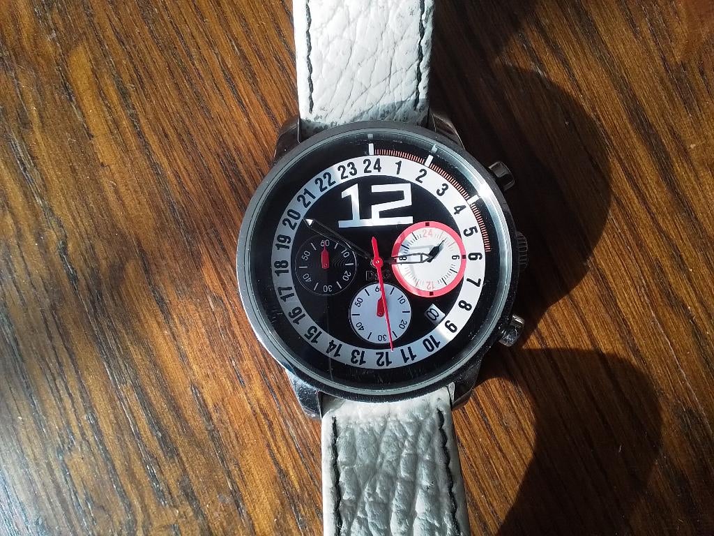 Dolce & Gabbana horloge, Sieraden, Tassen en Uiterlijk, Tassen | Damestassen, Ophalen of Verzenden, Gebruikt, Zwart, Handtas