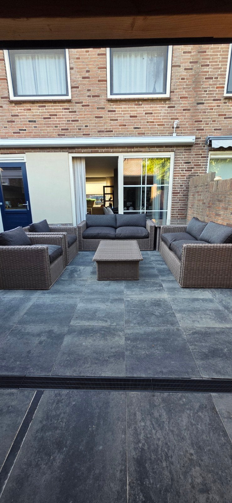 Gave XL loungeset in perfecte staat, Ophalen, Kunststof, Eettafel, Loungeset