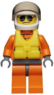 LEGO City cty0417 Coast Guard City - Helicopter Pilot, Life, Lego, Ophalen of Verzenden, Minifiguur, City