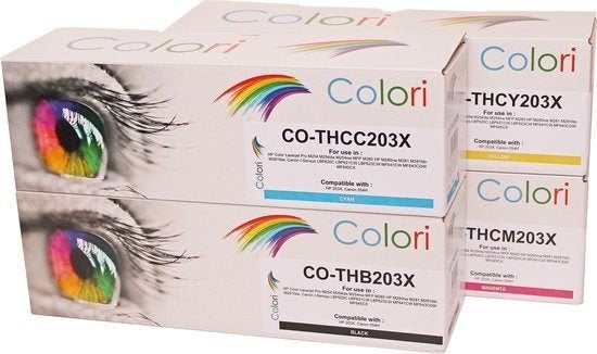 Cartriges voor HP en Canon Printer - 4 Kleuren, Computers en Software, Printerbenodigdheden, Cartridge, Nieuw, Ophalen of Verzenden