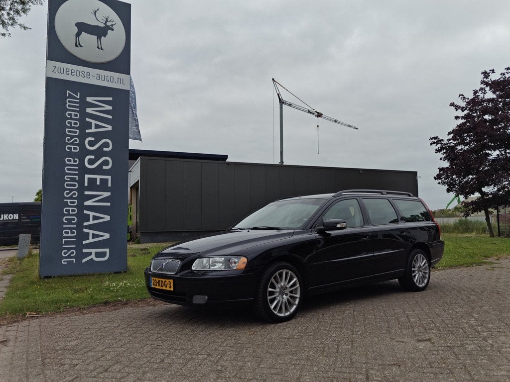 Volvo V70 2.4 D5 Edition Sport | 185pk | (bj 2007), Auto's, Automatische klimaatregeling, Zwart, Diesel, 2401 cc