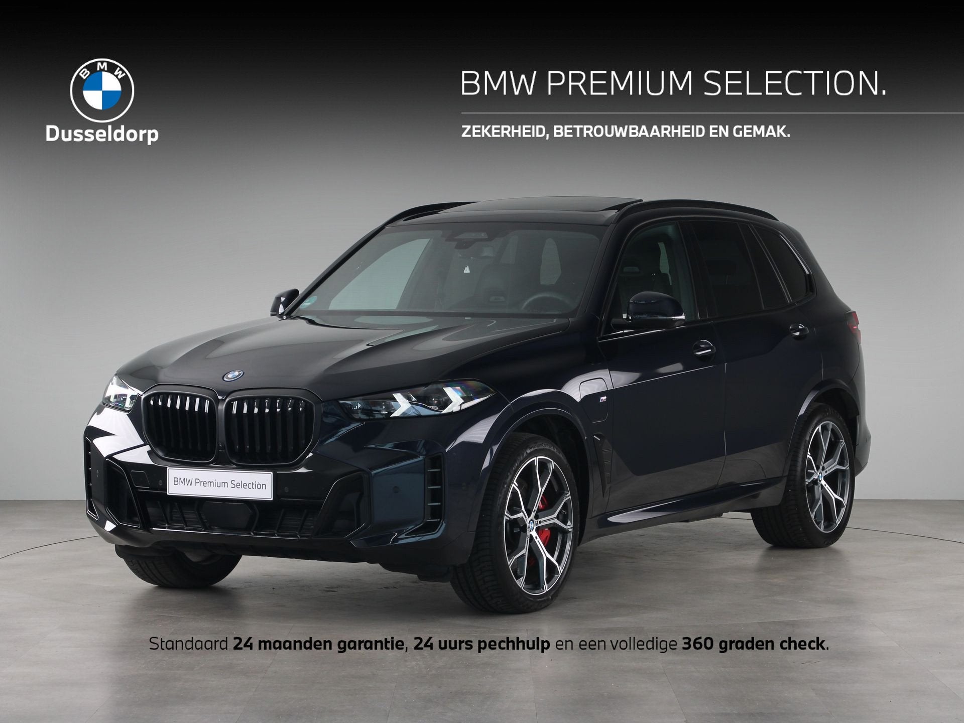 BMW X5 xDrive50e M sport pro (bj 2025, automaat), Auto's, Automaat, Gebruikt, 2395 kg, Met garantie (alle)