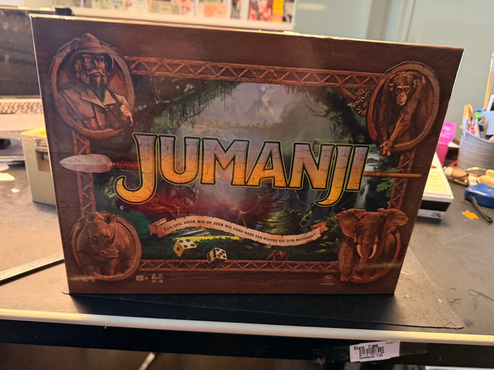 Jumanji het bordspel!, Ophalen, Nieuw