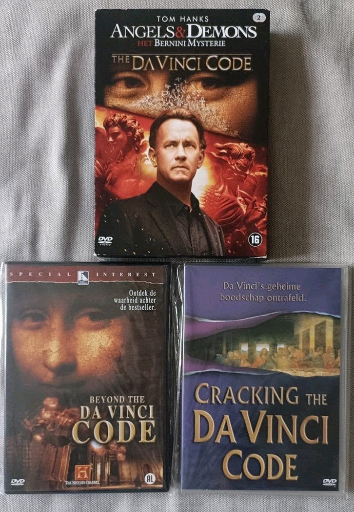 The Da Vinci Code & Angels & Demons DVD Boxset Documentaire, Engels, Vanaf 16 jaar, Ophalen of Verzenden, Zo goed als nieuw
