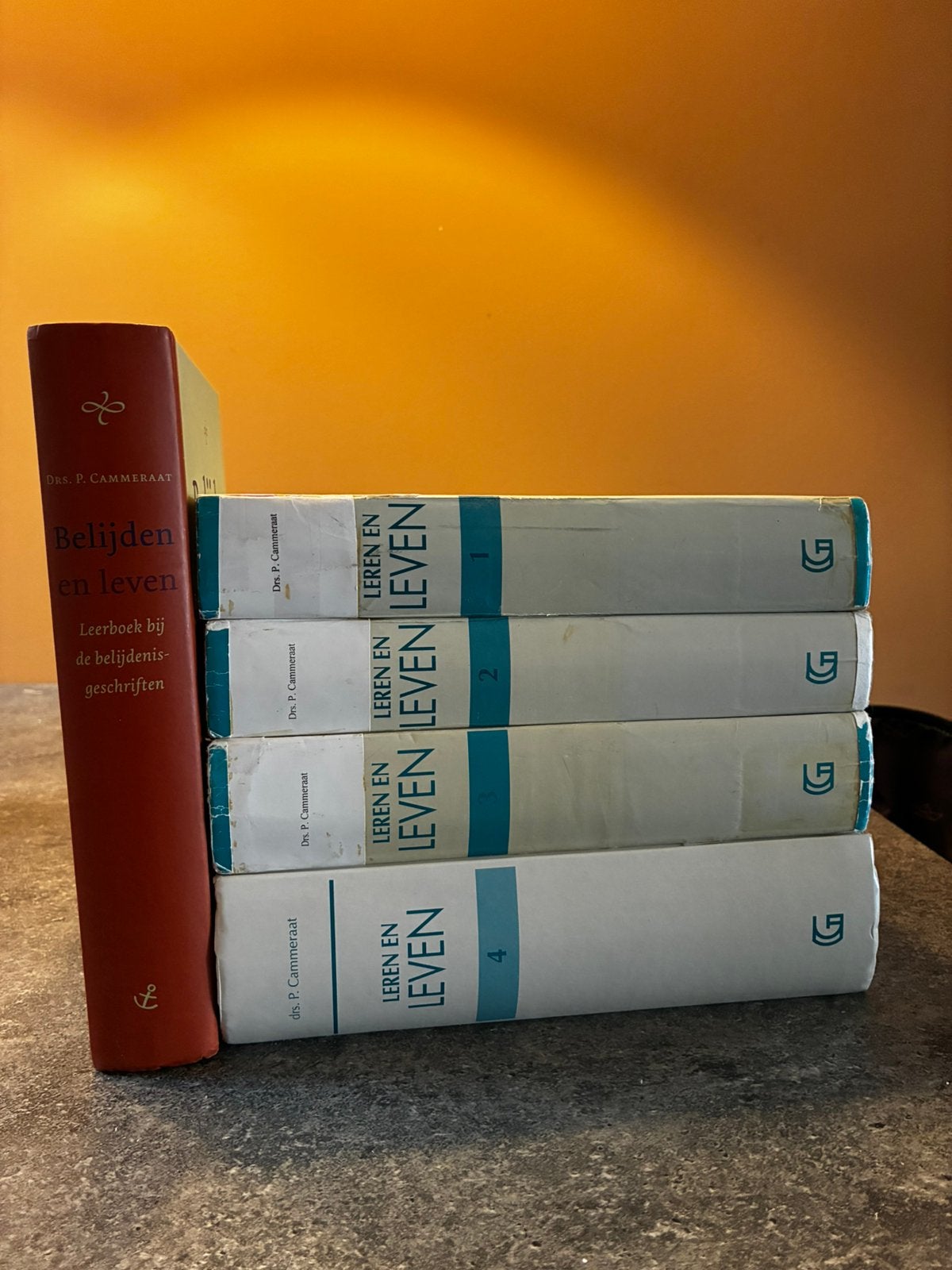 Leren en Leven Cammeraat set (+Belijden en Leven), Complete serie, Overige onderwerpen, Ophalen, Gelezen