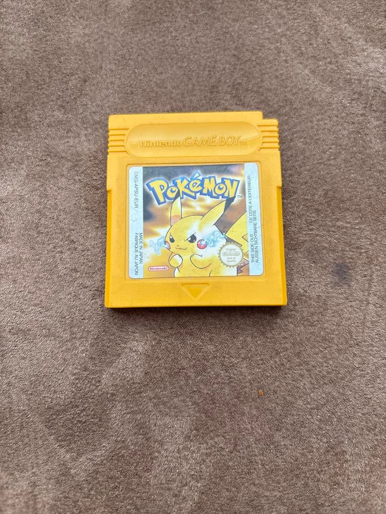Pokemon Yellow Game Boy, Ophalen, Gebruikt, 1 speler, Role Playing Game (Rpg)