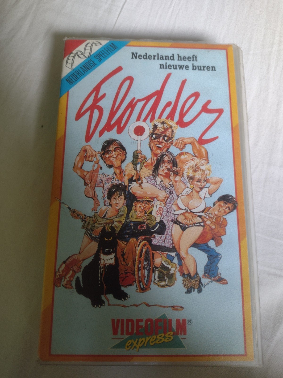 Flodder vhs videoband, Cd's en Dvd's, VHS | Film, Ophalen of Verzenden