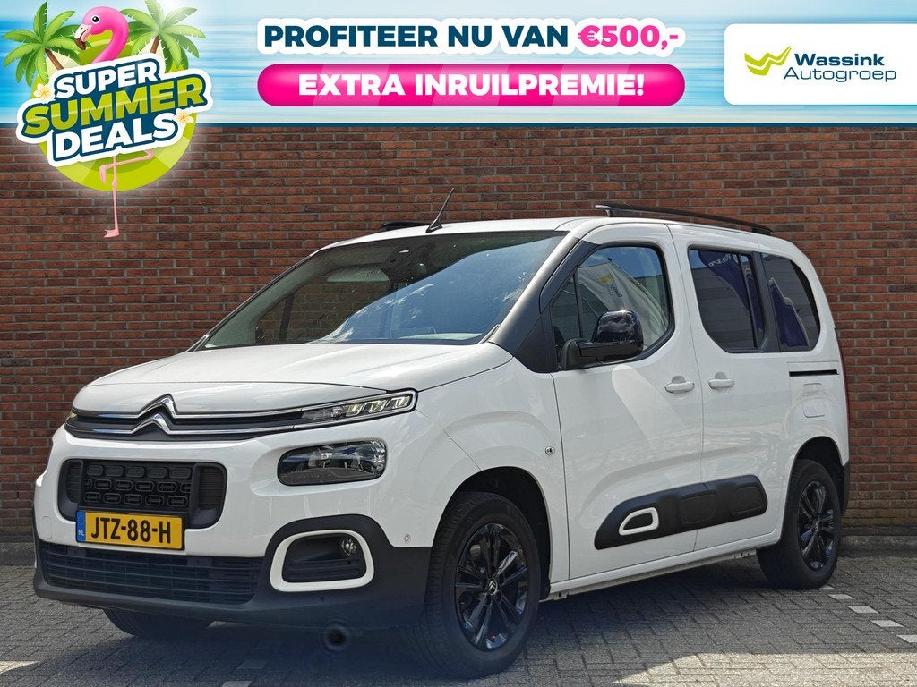 Citroen Berlingo 1.2 PureTech Feel | SUMMER DEALS | Automaat, Auto's, Citroën, Bedrijf, Te koop, Berlingo, ABS, Airbags, Airconditioning