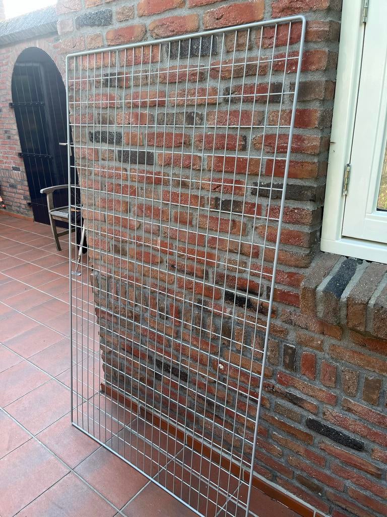 6x Grijs Gecoate Draadstaal Matten - 167x97cm, Ophalen, Zo goed als nieuw, Minder dan 10 meter