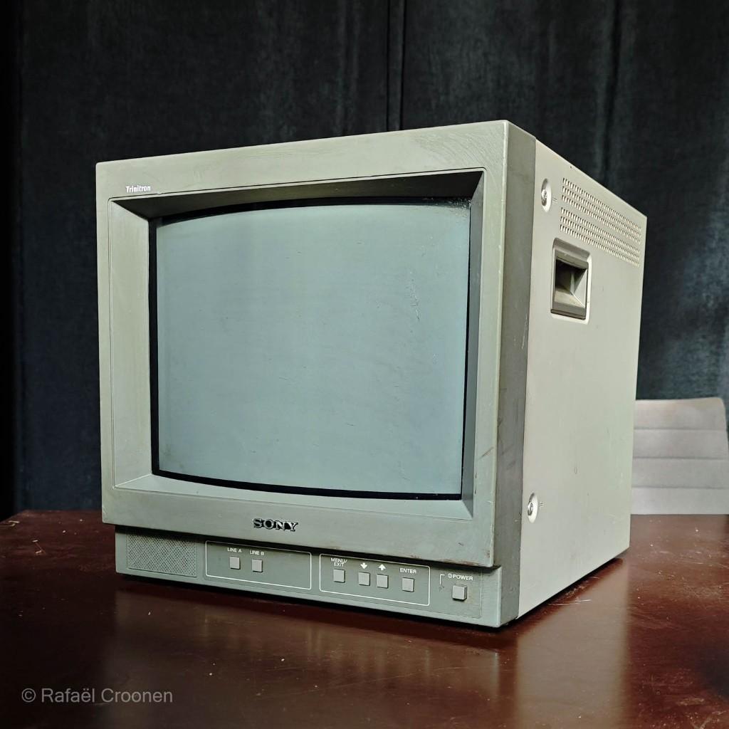 Professionele SONY Trinitron Kleurenmonitor PVM-14N5E, Audio, Tv en Foto, Vintage Televisies, Gebruikt, Minder dan 40 cm, Sony