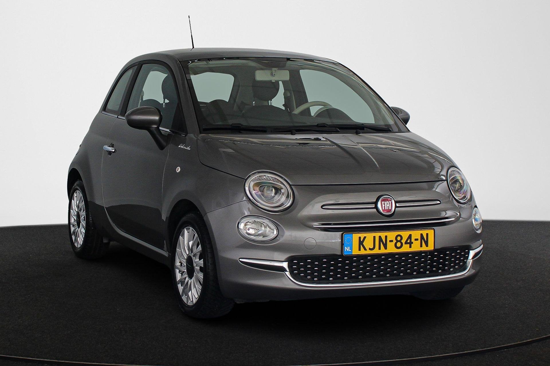 Fiat 500 1.0 Hybrid Dolcevita Panoramadak Apple Carplay Crui, Voorwielaandrijving, Stof, Gebruikt, Euro 6