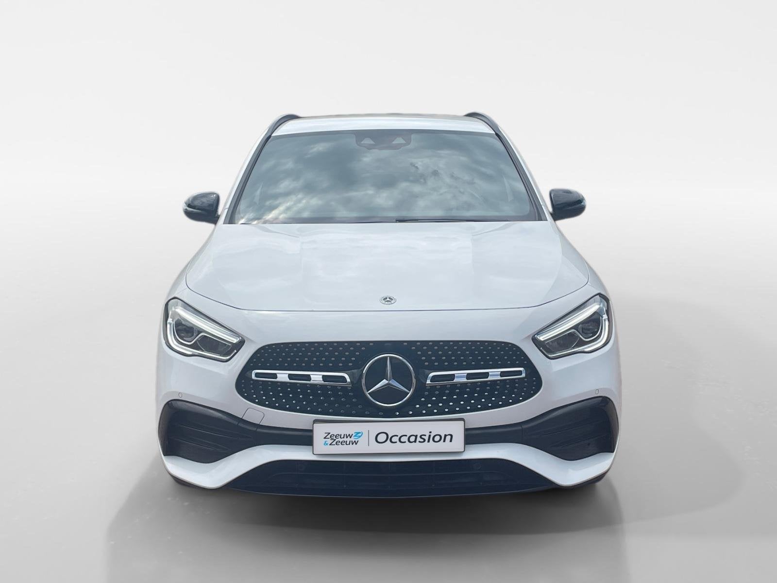 Mercedes-Benz GLA-klasse 180 Business Solution AMG *Automaat, Auto's, Gebruikt, Leder en Stof, Wit, 1600 kg