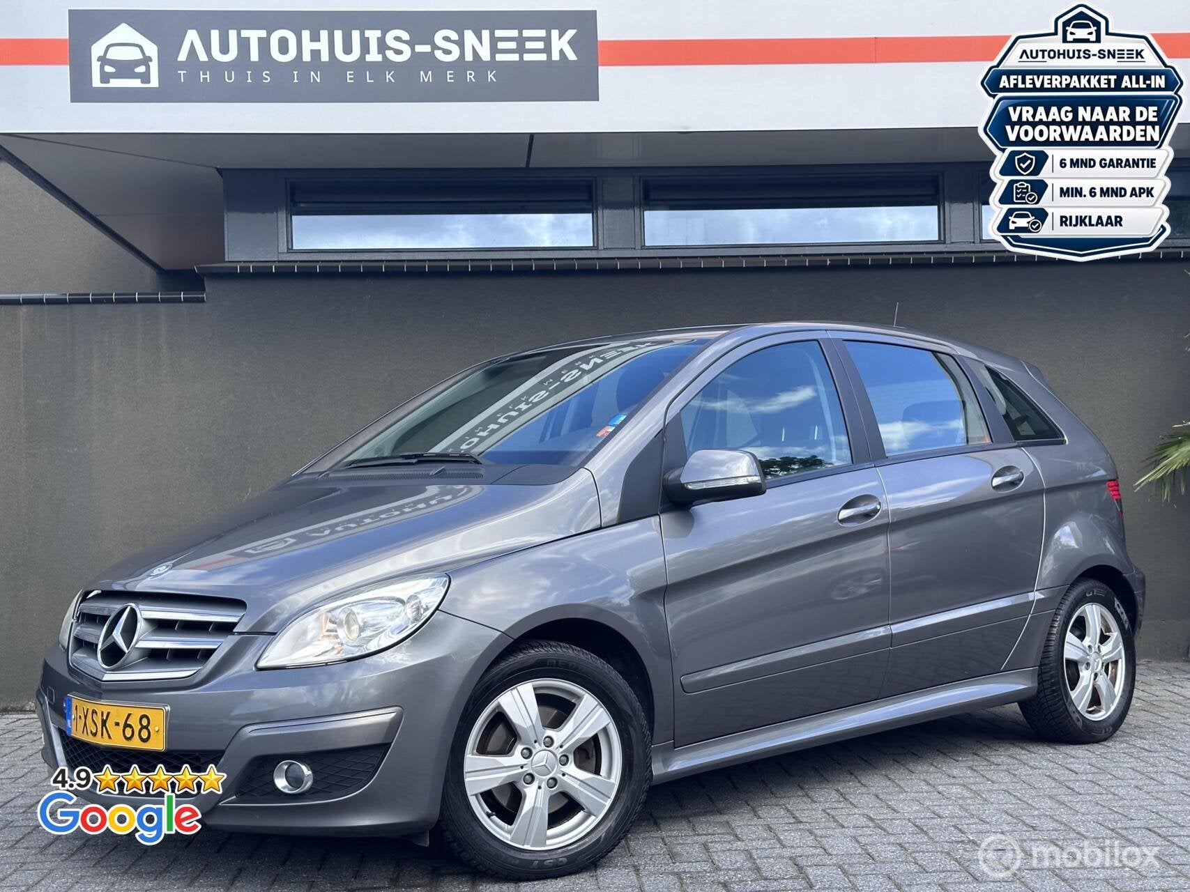 Mercedes B 180 CDI Business Class|CarPlay|Stoelverw|Trekhaak, Voorwielaandrijving, Euro 5, Gebruikt, 4 cilinders