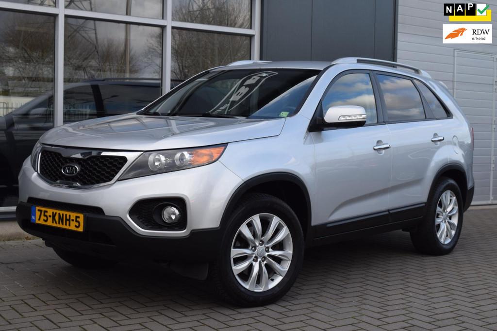 Kia Sorento 2.4 X-ecutive | Clima | Cruise | PDC | APK 3-202, Voorwielaandrijving, Euro 5, Stof, Zwart