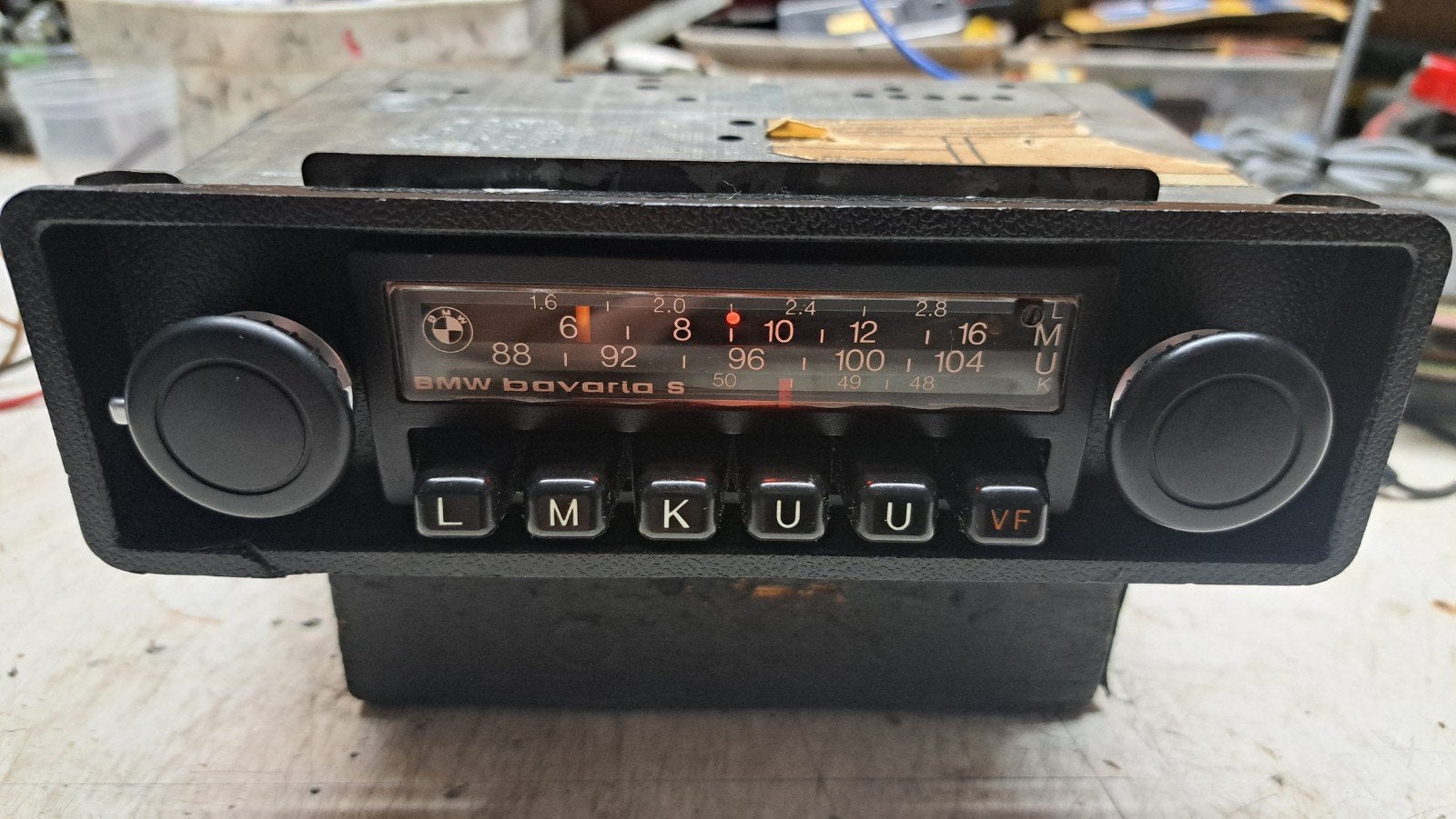 BMW Bavaria S oldtimer radio. BMW 2002 etc., Ophalen of Verzenden, Gebruikt