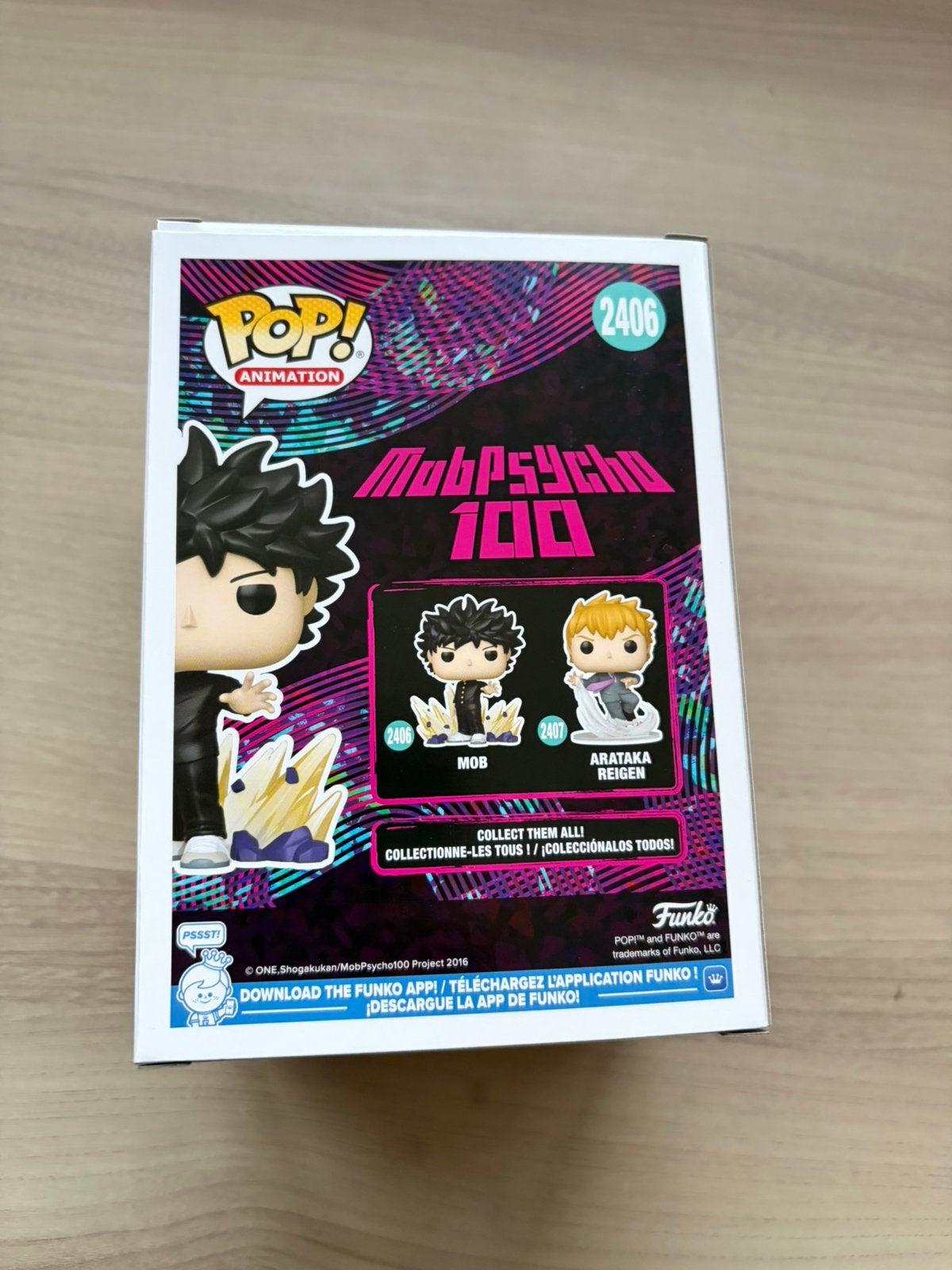 Mob #2406 - Funko Pop! Animation – Mob Psycho 100, Ophalen of Verzenden