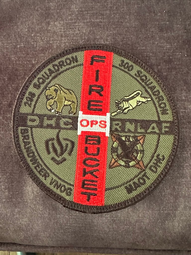 298 sqn patch, Ophalen of Verzenden, Gebruikt, Patch, Badge of Embleem