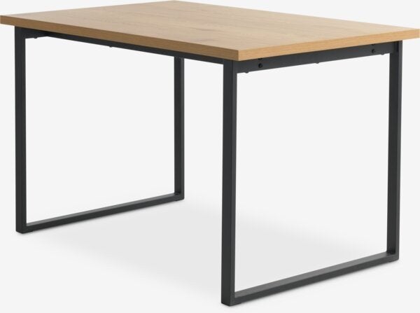 Eettafel JYSK Aabenraa - 80x120, Ophalen, Gebruikt, 50 tot 100 cm, 100 tot 150 cm