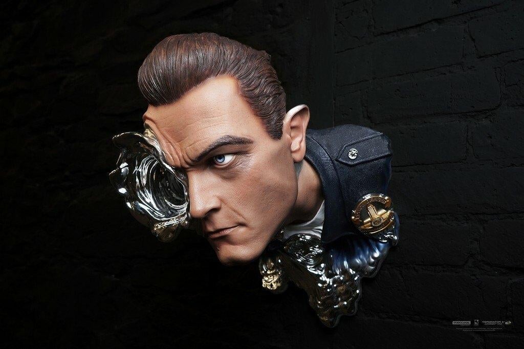 Pure Arts Terminator 2 T-1000 life-size Bust Deluxe, West Campus 1 76863 Herxheim (DE), Heo GmbH, Nieuw, Ophalen of Verzenden