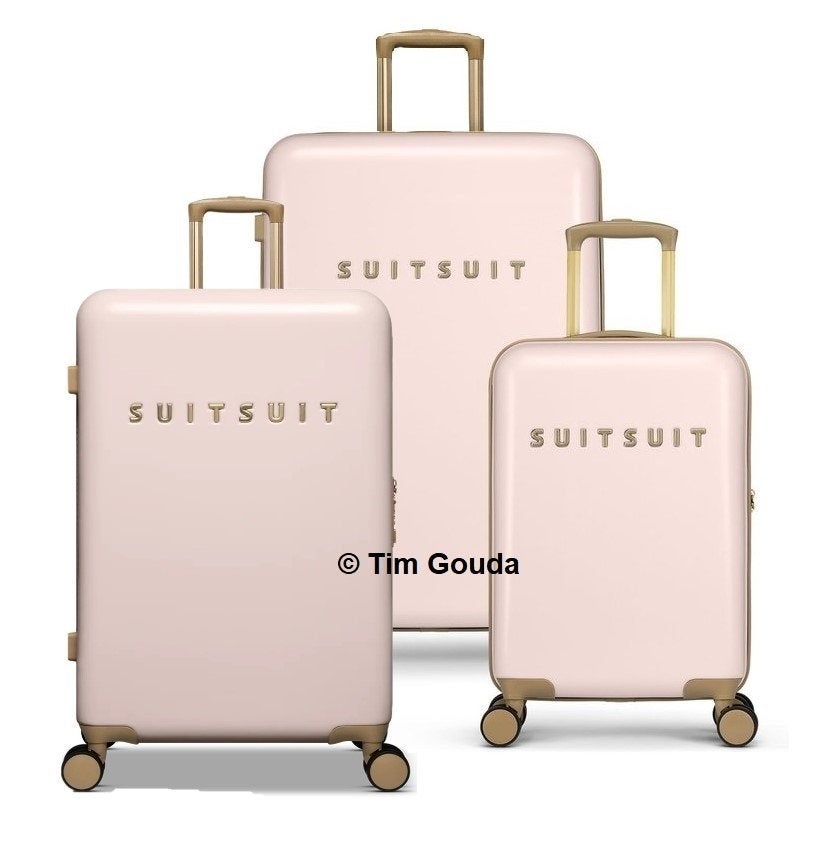 ✅ SUITSUIT Fusion Rose Pearl kofferset 3 Delig - NIEUW, Hard kunststof, Nieuw, Ophalen of Verzenden, 70 cm of meer