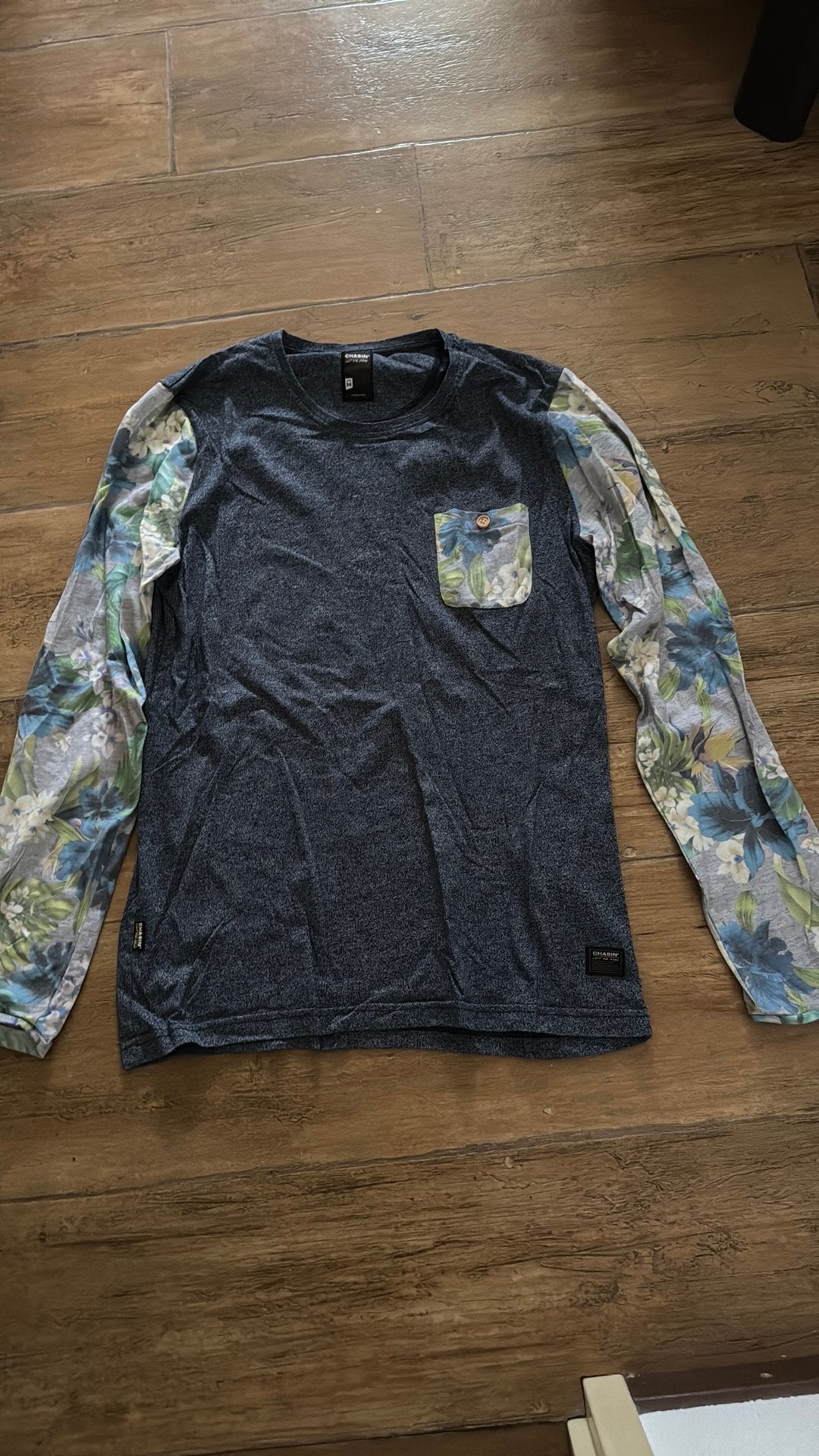 T-shirt lange mouw Chasin, Ophalen, Zo goed als nieuw, Maat 48/50 (M), Grijs