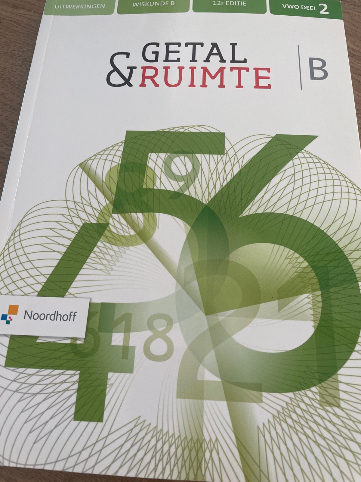 Getal en Ruimte Uitwerkingen 12e editie VWO deel 2, Boeken, Ophalen of Verzenden, Beta, Zo goed als nieuw, Niet van toepassing