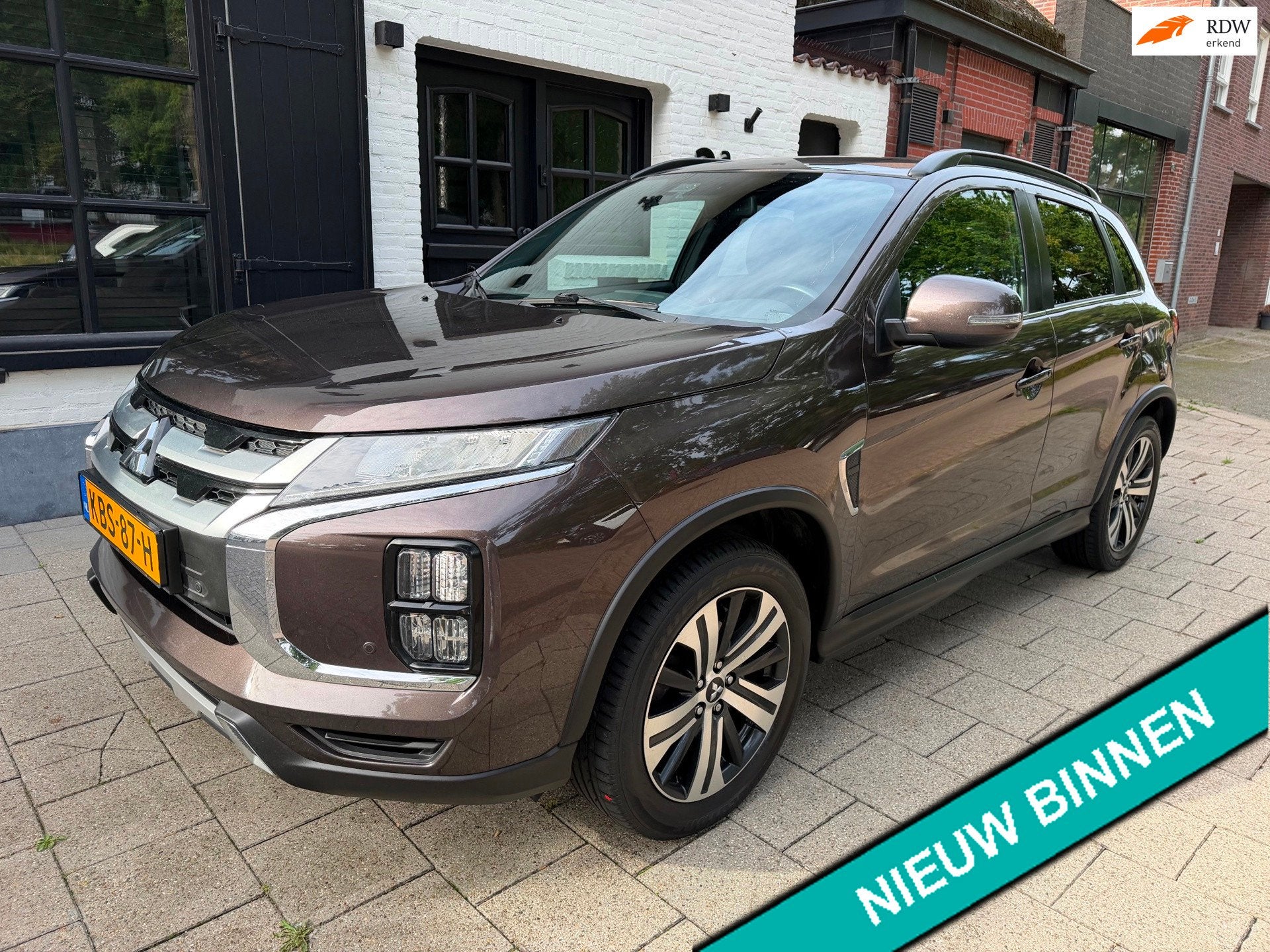 Mitsubishi ASX 2.0 Intense AUTOMAAT, Garantie, Nw. Staat, Auto's, Gebruikt, Euro 6, 4 cilinders, Bedrijf