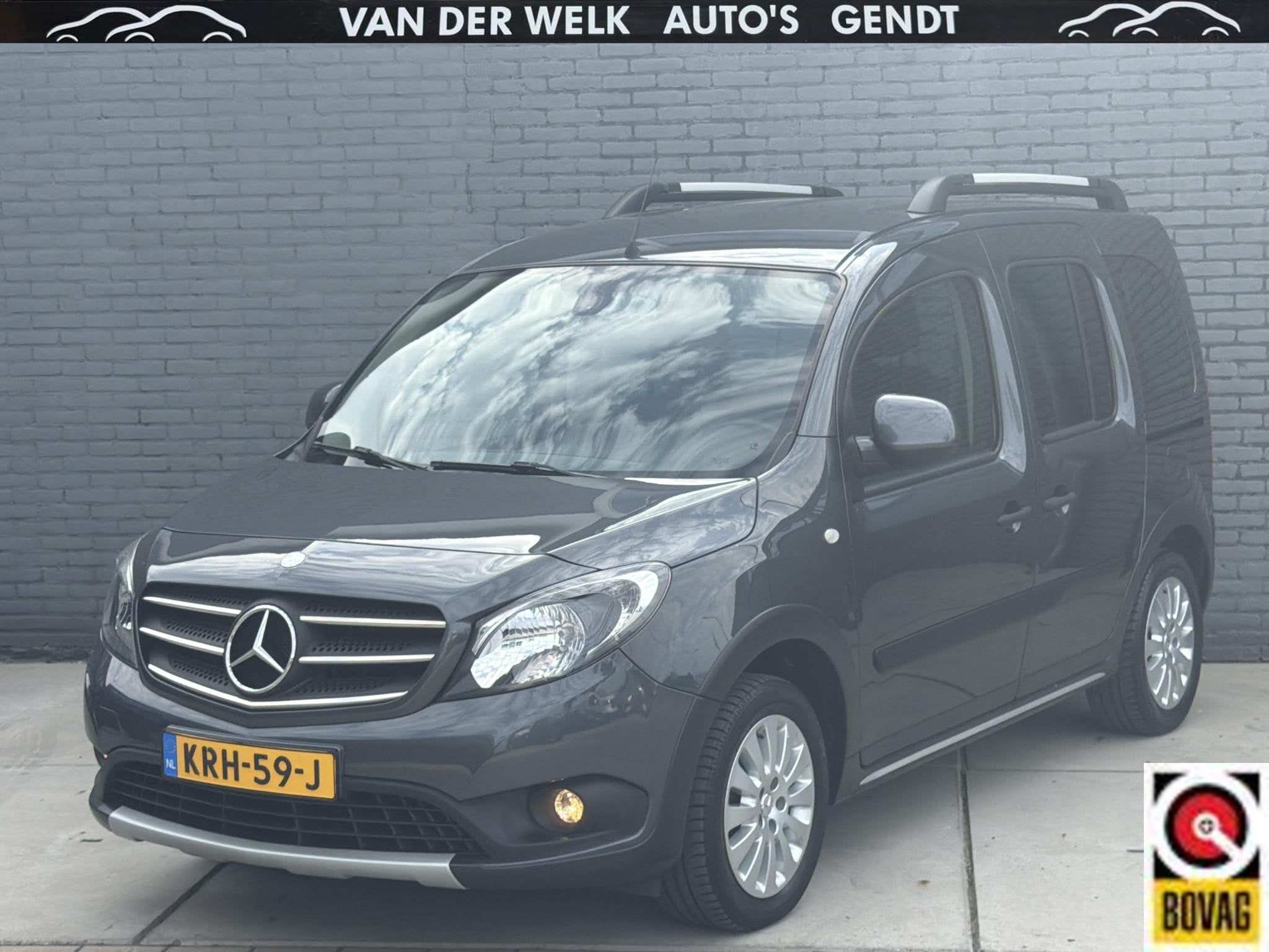 Mercedes-Benz Citan 112 Edition Ambiente AUTOMAAT | AIRCO |, Auto's, 12 maanden, Stof, Gebruikt, Bedrijf