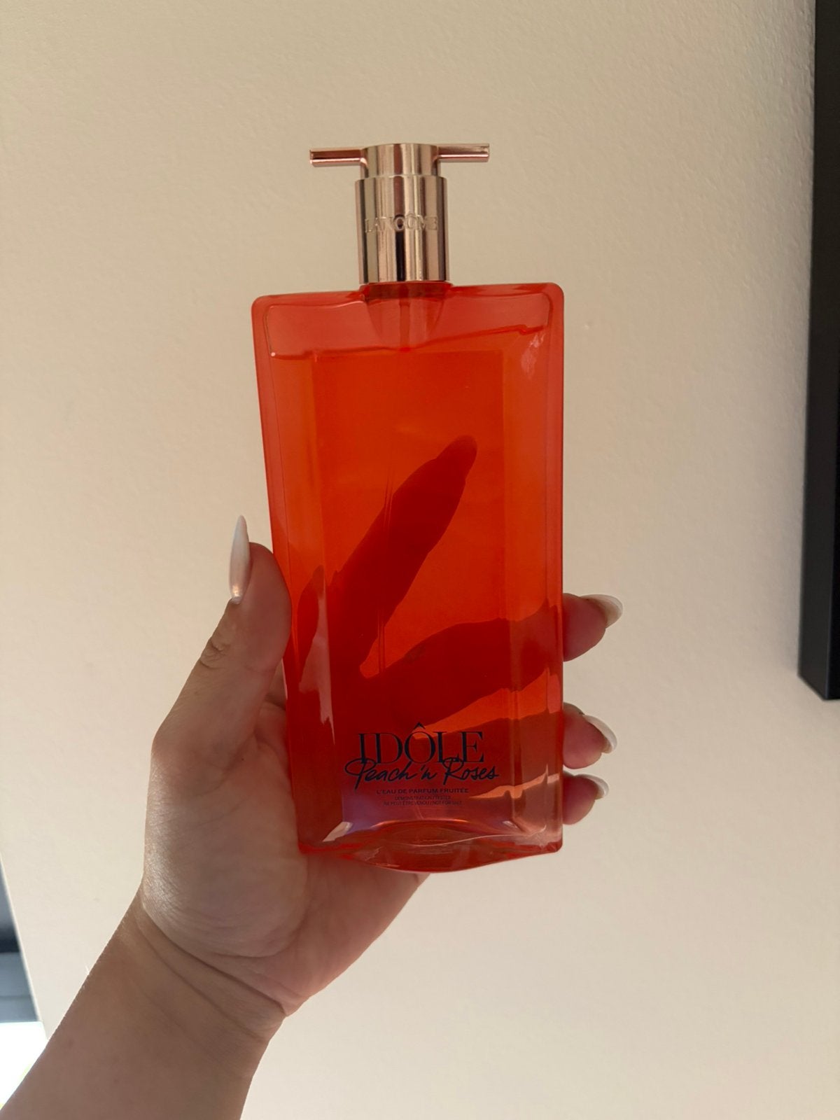 Lancome peach ‘n roses 100 ml, Ophalen of Verzenden, Zo goed als nieuw