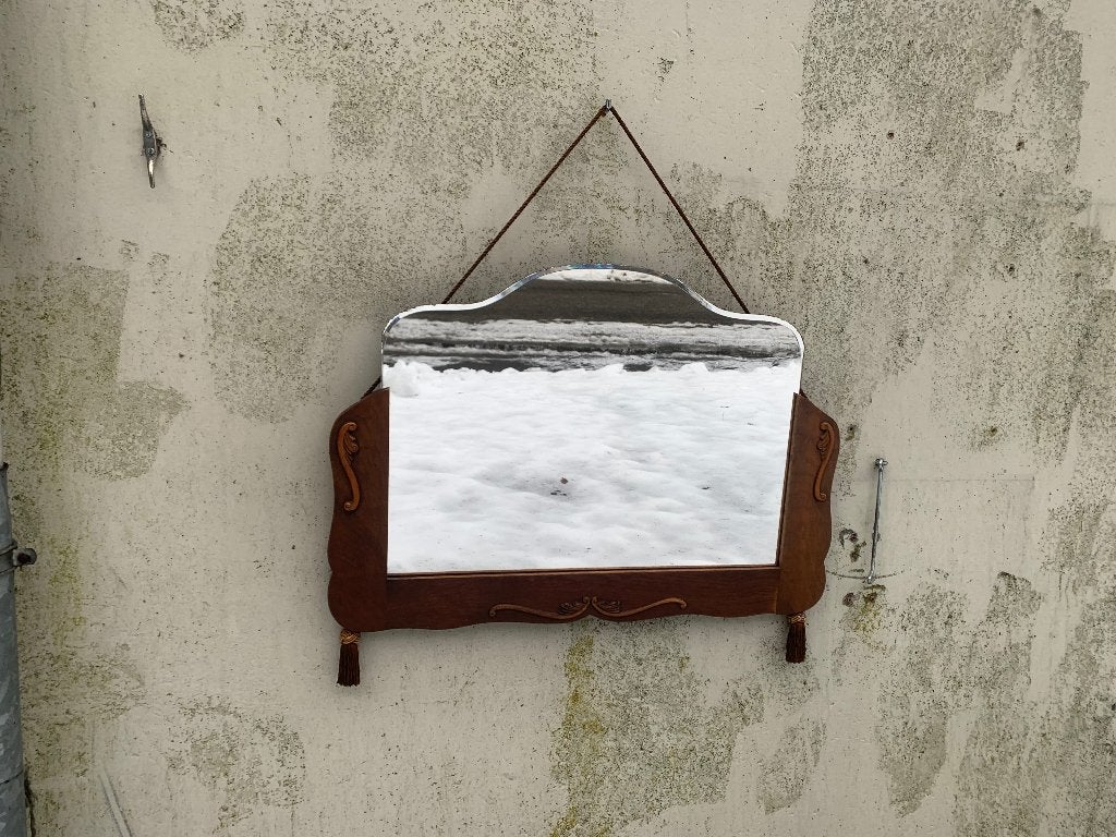 Wandspiegel | vintage, Ophalen, ;, Gebruikt, ;