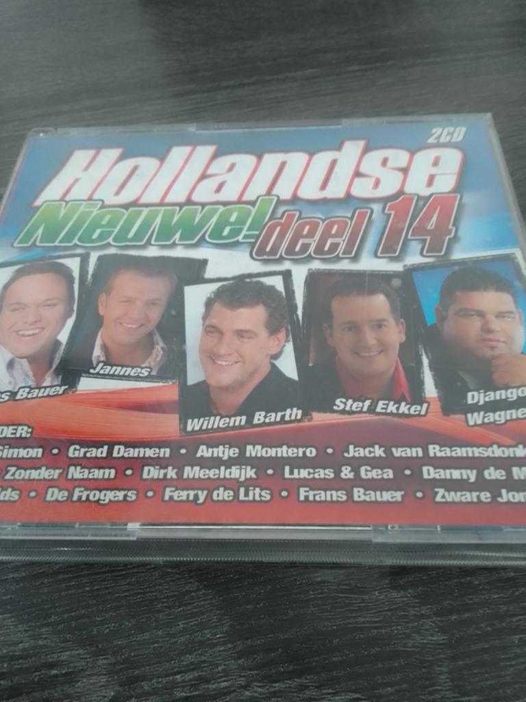 Hollandse Nieuwe! deel 14 - Dubbel CD met diverse artiesten, Ophalen, Gebruikt, Levenslied of Smartlap