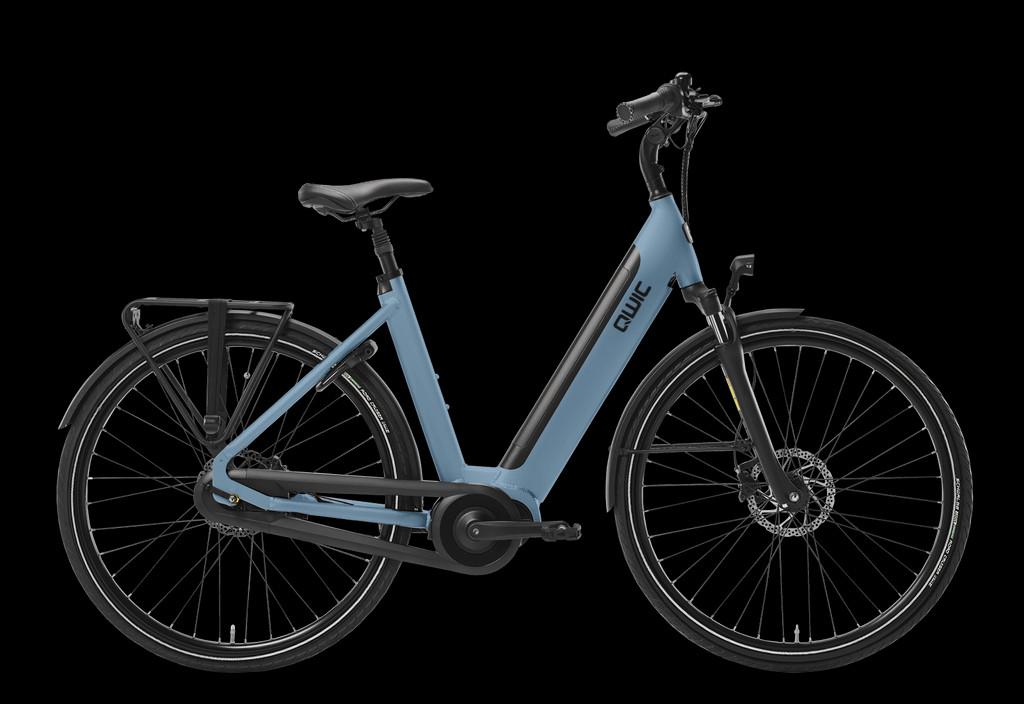 Qwic Inter daily blauw dames 59cm 28inch, Fietsen en Brommers, Elektrische fietsen, 59 cm of meer, Nieuw, Qwic