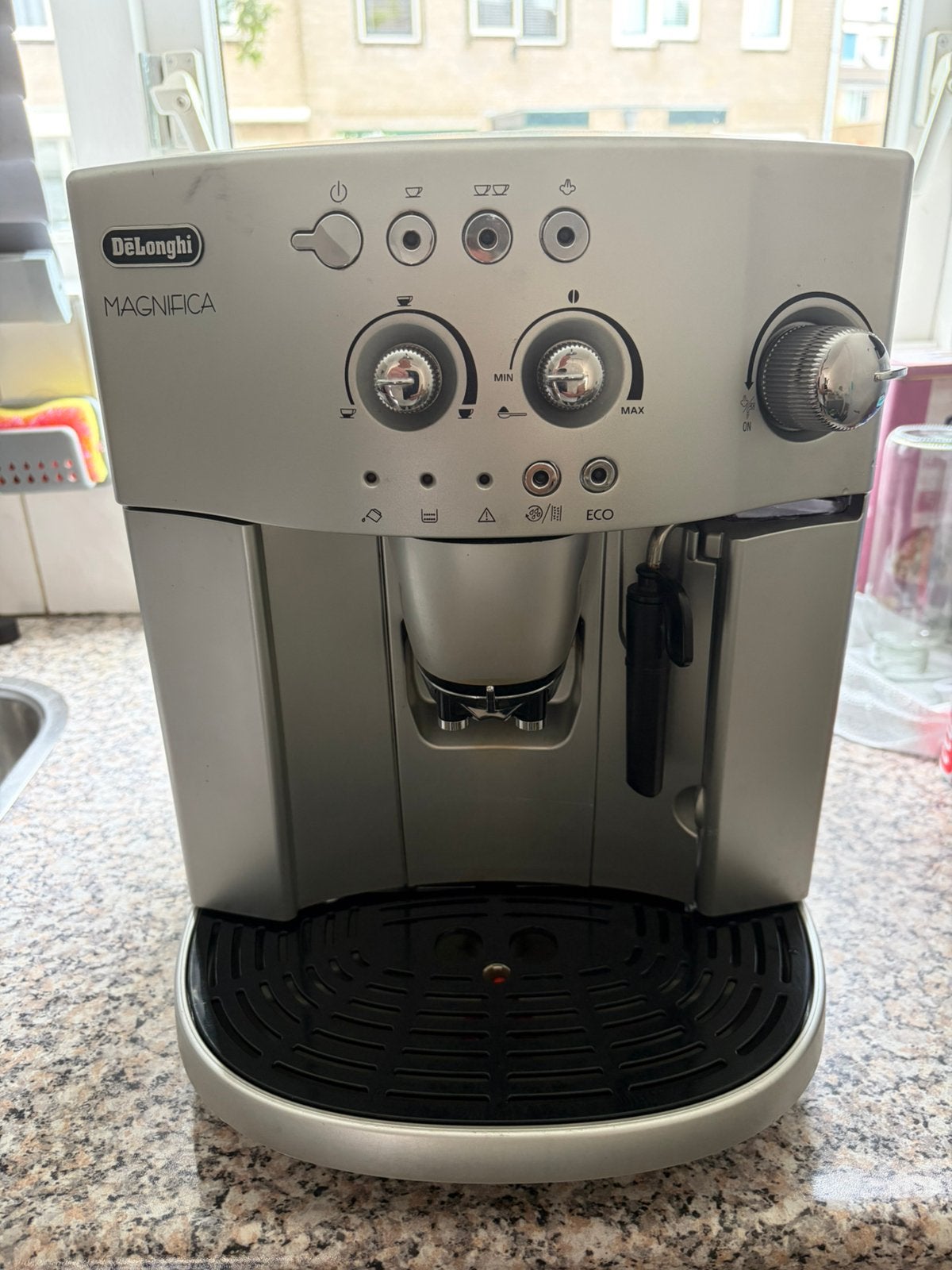 Delonghi Esam, Witgoed en Apparatuur, Gebruikt, Koffiemachine, Ophalen of Verzenden, 2 tot 4 kopjes