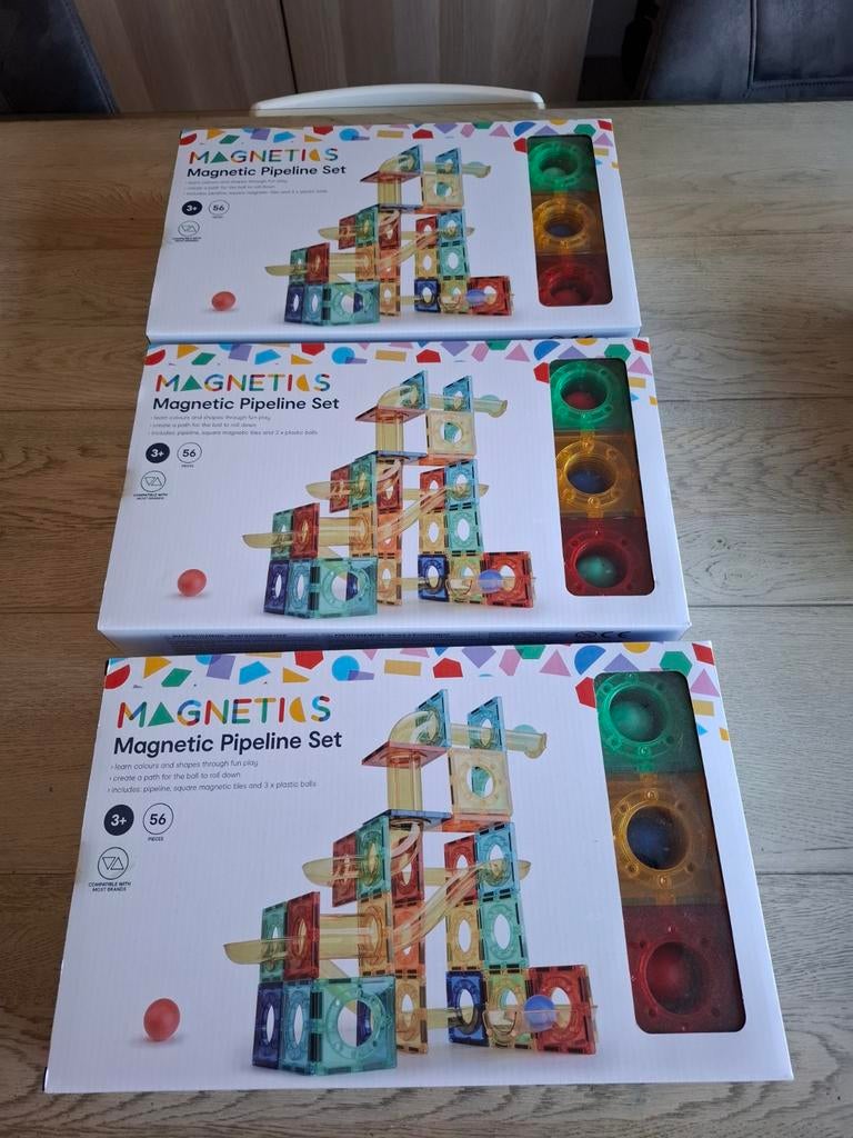 Magnetische knikkerbaan knikkerbanen, Ophalen of Verzenden, Nieuw
