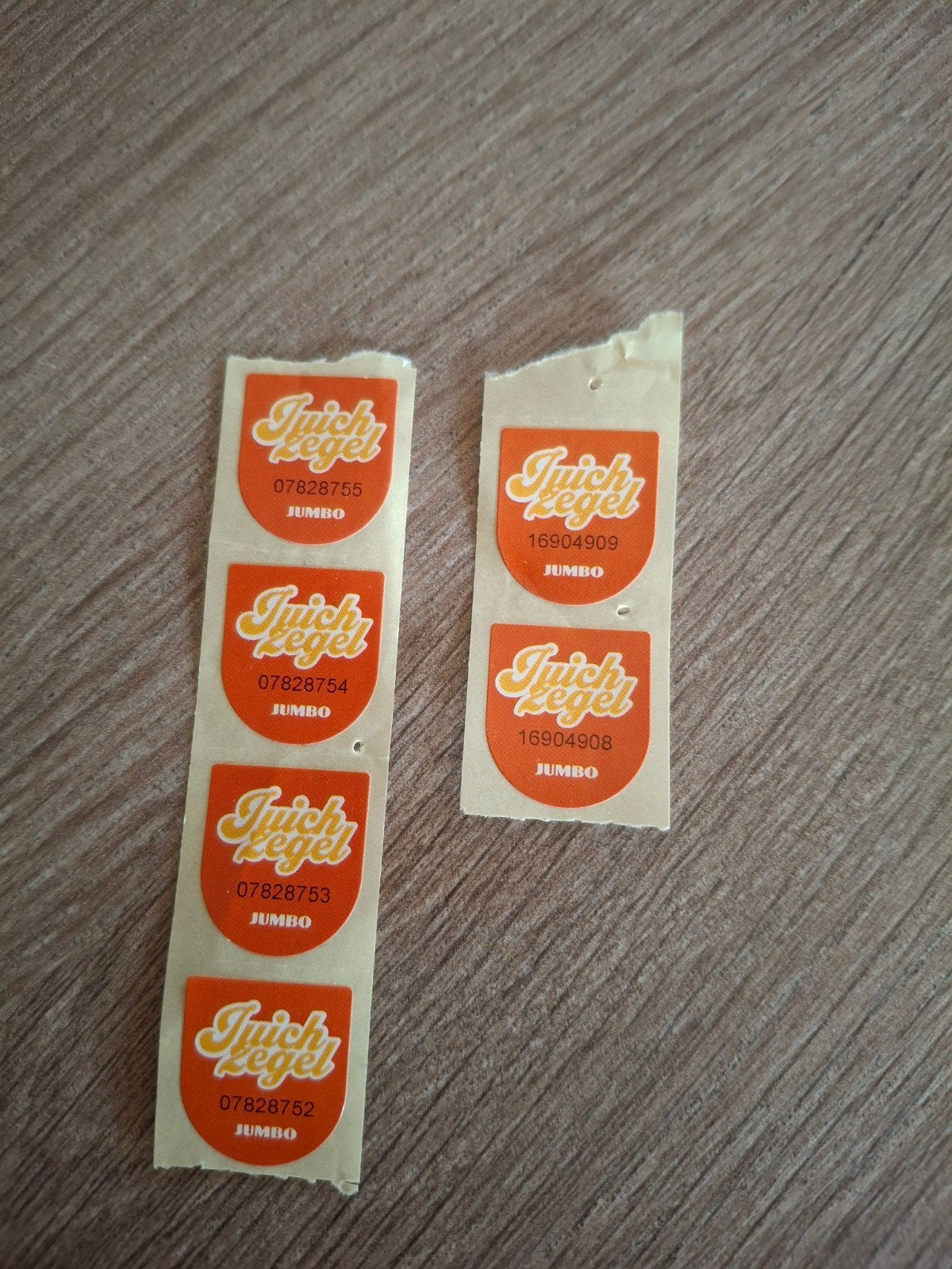 Jumbo Juichzegels - Spaarzegels voor EK/WK voetbal, Ophalen