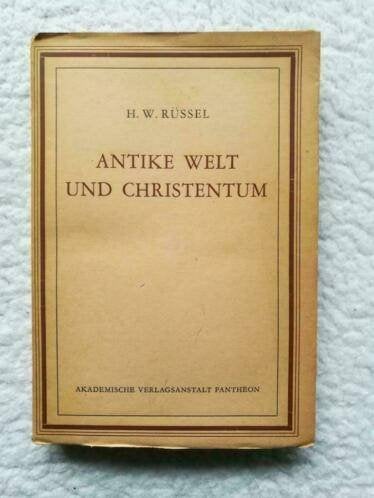 H.W. Rüssel - Antike Welt und Christentum, Ophalen of Verzenden, Gelezen, H.W. Rüssel