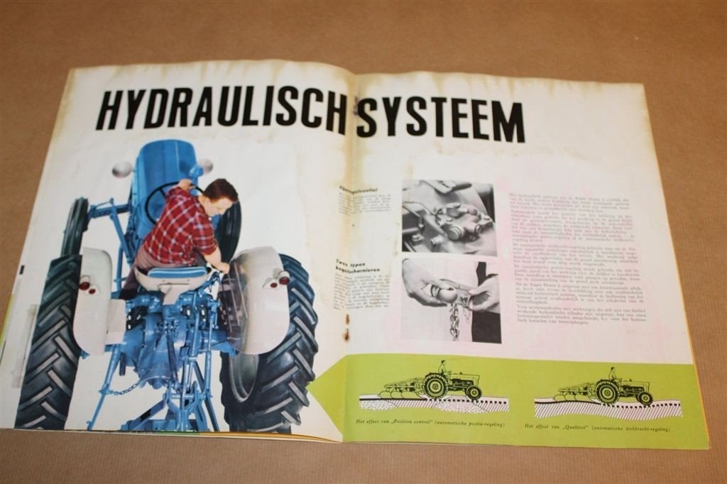 Fordson Super Dexta & Dexta — Tractorfolder 1964, Ophalen of Verzenden, Gelezen