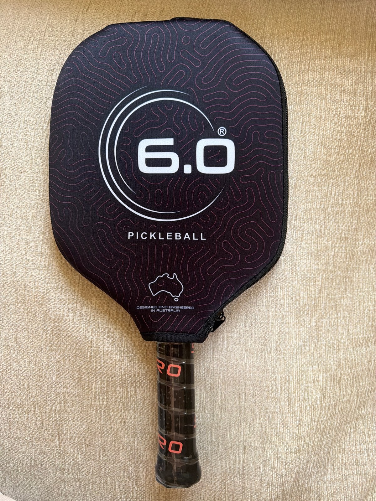 Nieuwe Six Zero Coral Pickleball Paddle - Roze/Zwart, Ophalen of Verzenden, Nieuw