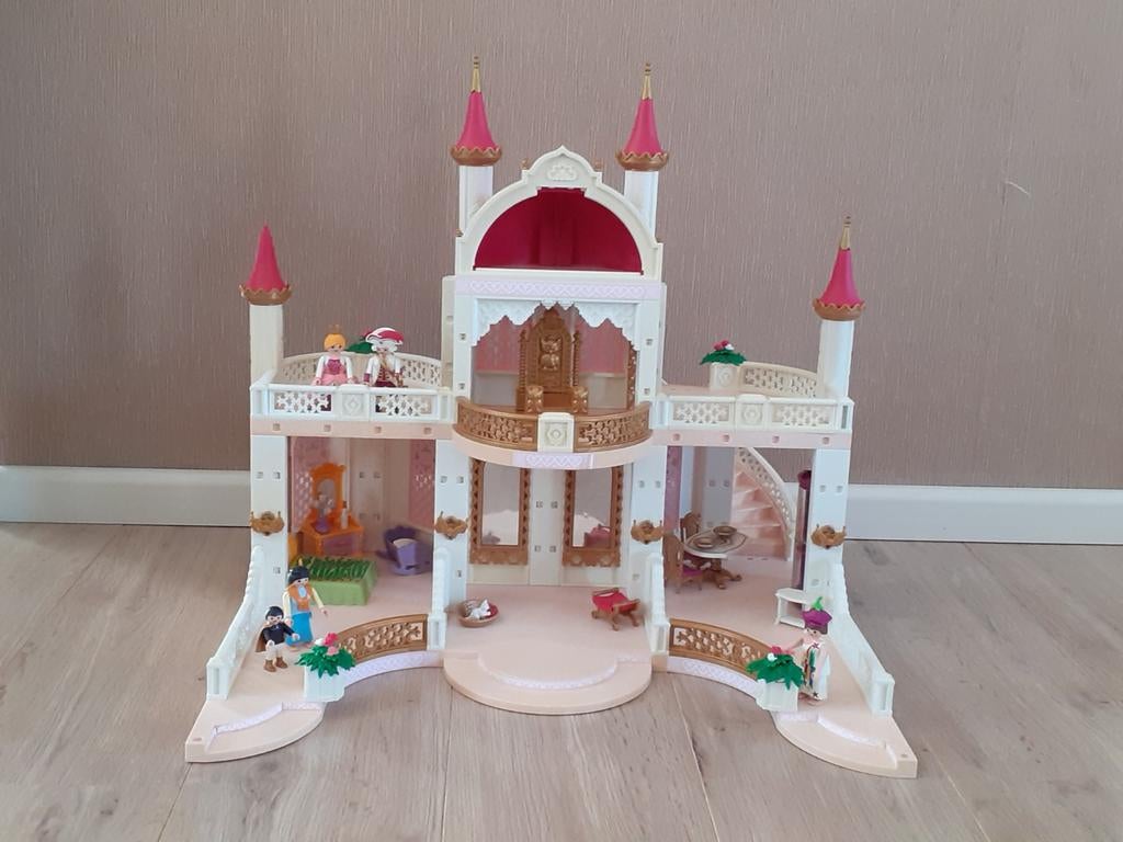Playmobil prinsessenkasteel zie foto's, Ophalen, Gebruikt