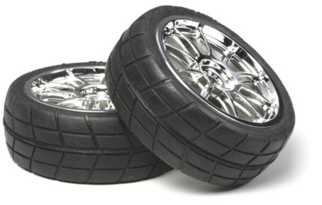 Tamiya 53955 band op velg gelijmd 2st., Ophalen of Verzenden, Nieuw