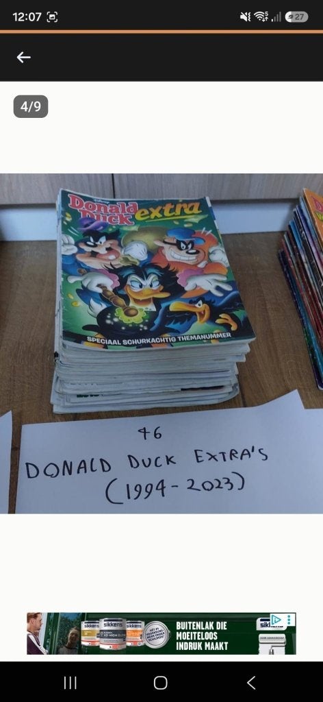 Foto 4 van Grote verzameling Donald Duck stripboeken(90–2023)450 stuks