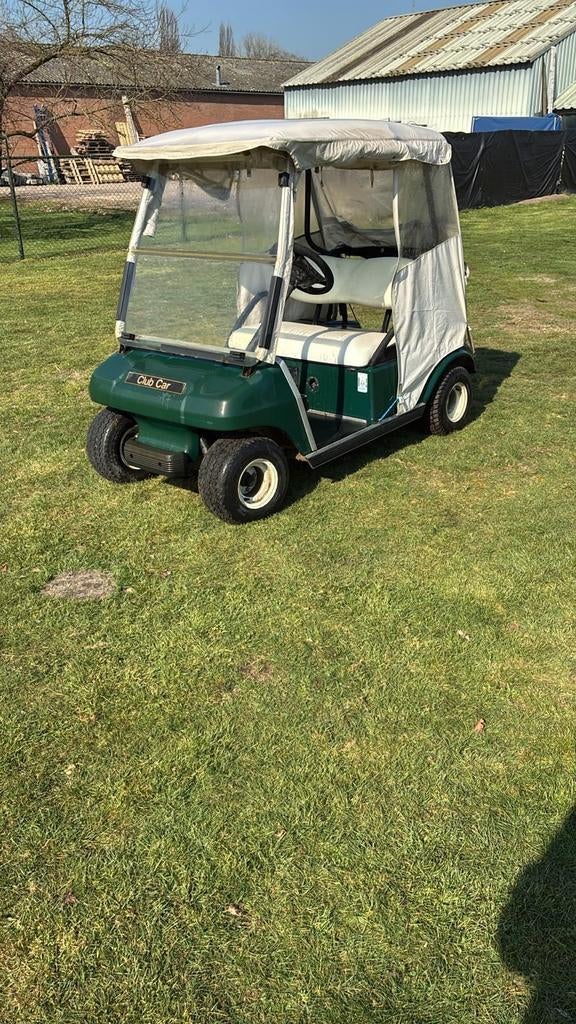 Golfkar club car 4 accu's  2024 en 2 nieuwe banden achter., Ophalen, Gebruikt, Golfkar