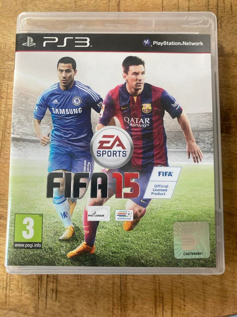 FIFA 15 PS3 - Gebruikt, verpakking licht beschadigd, Spelcomputers en Games, Games | Sony PlayStation 3, Gebruikt, 2 spelers, Eén computer