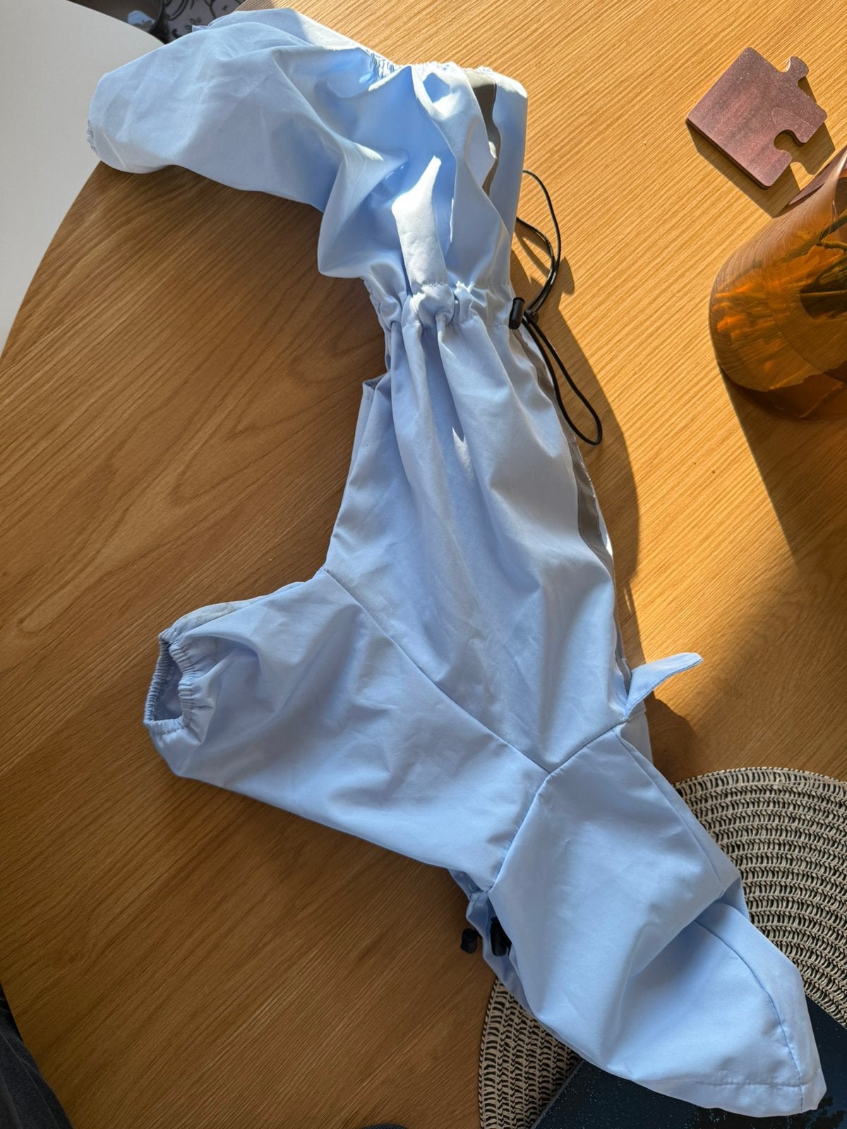 Dog rain overall, Dieren en Toebehoren, Hondenkleding, Ophalen, Zo goed als nieuw